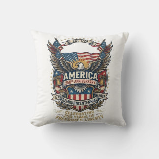 America 250th Anniversary Patriotic 1776 Freedom Kissen