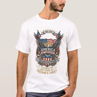 America 250th Anniversary Shirt 1776 Freedom