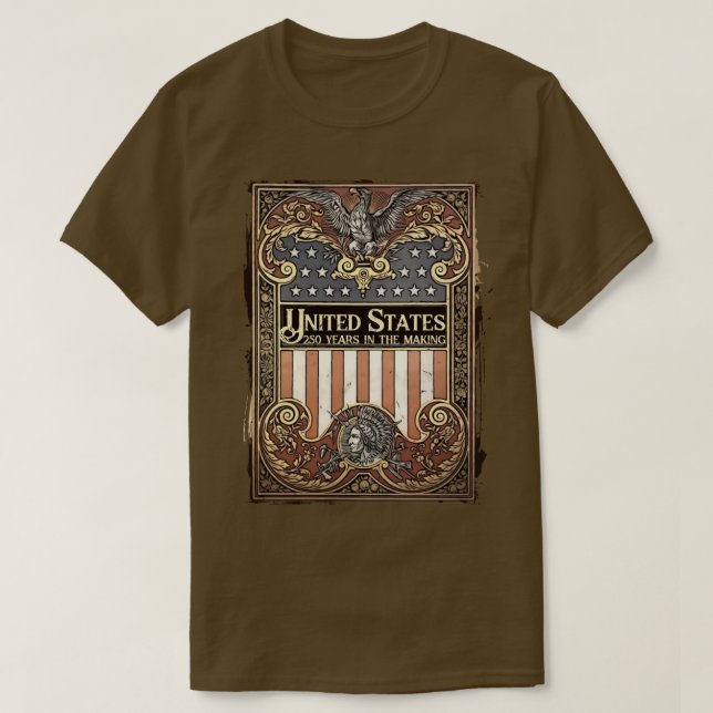 AMERICA 250TH ANNIVERSARY T-Shirt (Design vorne)