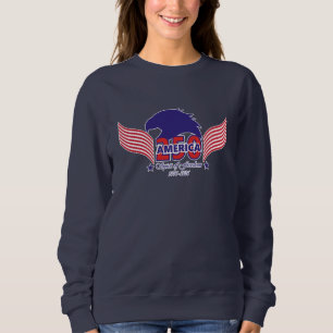 America 250th - Geist der Freiheit - Editierbar - Sweatshirt