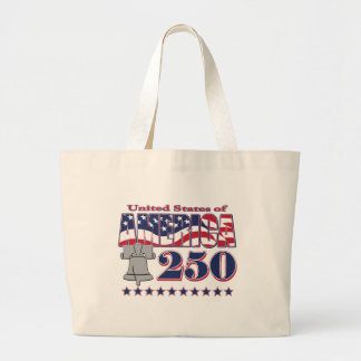 America 250th Liberty Bell Jumbo Stoffbeutel