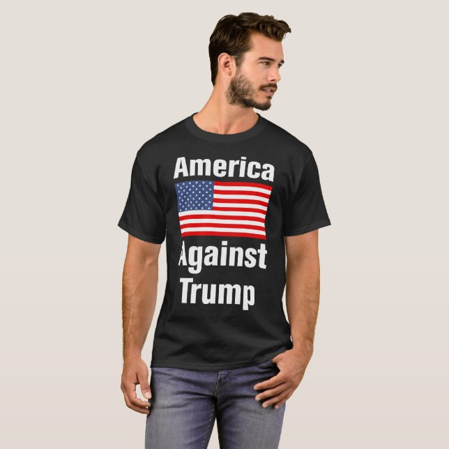 America Against Trump T-Shirt (Vorne ganz)