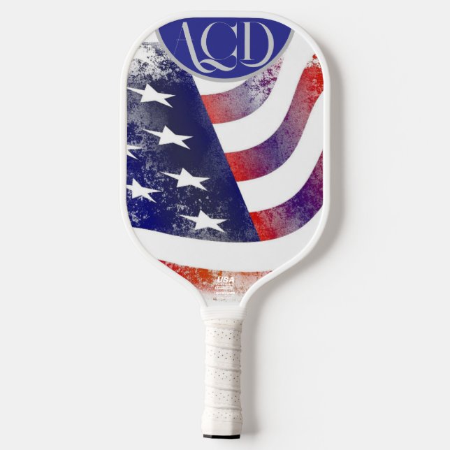 AMERICA DESIGN ACD Pickleball Paddle (Rückseite)