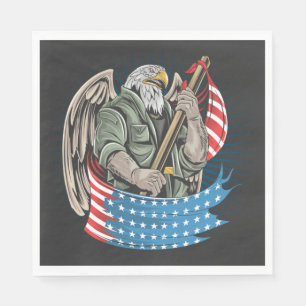 America Eagle Serviette