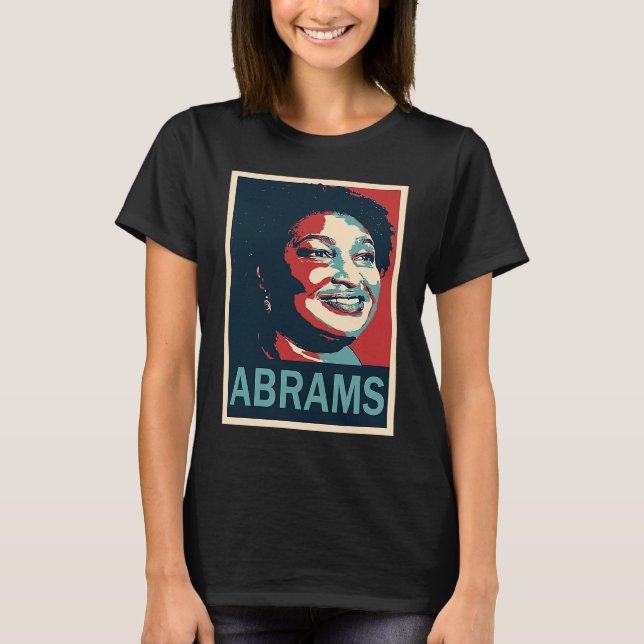 America Election Abrams Stacey  Awesome Women Men T-Shirt (Vorderseite)