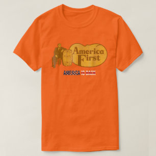 America First Barrel T-Shirt
