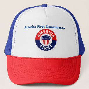 America First Committee Hat Truckerkappe