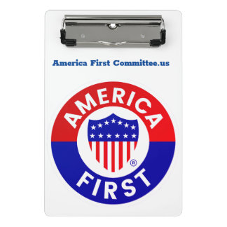 America First Committee Mini Clipboard Mini Klemmbrett