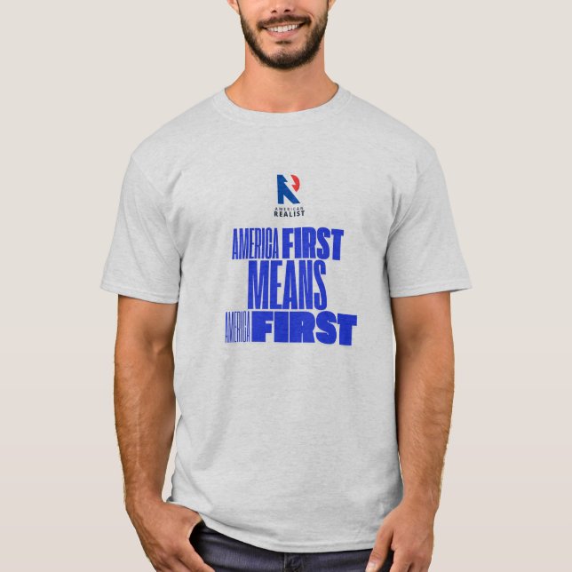 America First T - Shirt (Vorderseite)