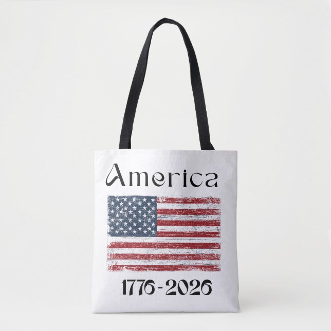 America Flag 1776 to 2026 USA 250th Anniversary  Tasche (Vorderseite)