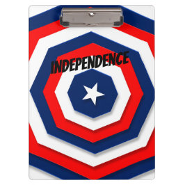 America Flag Design Klemmbrett