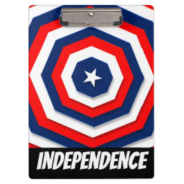 America Flag Design Klemmbrett