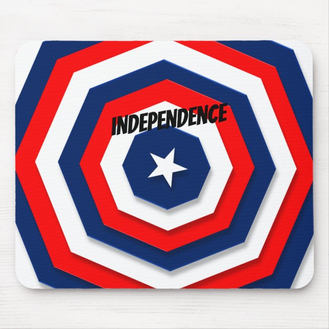 America Flag Design Mousepad (Vorne)