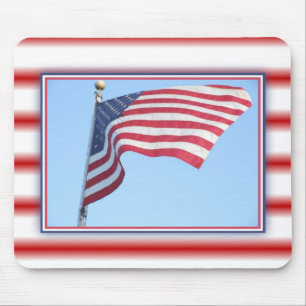 America Flag Mouse Pad Mousepad