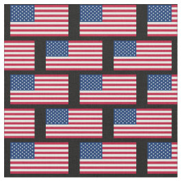 America Flag Pattern USA Banner Stoff