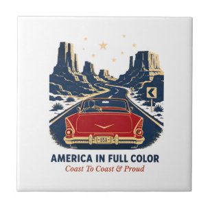 America-Fliesen in voller Farbe Fliese
