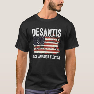 America Florida Desantis 2024 Wahl Vintag T-Shirt