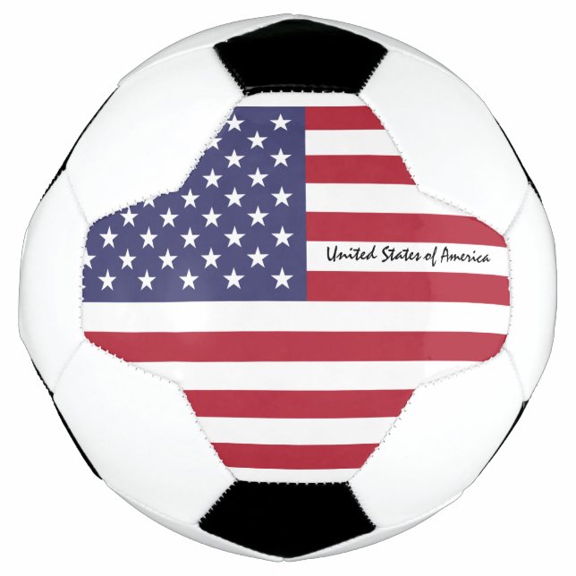 America Football & United Staaten USA Flag / Sport Fußball (Vorderseite)