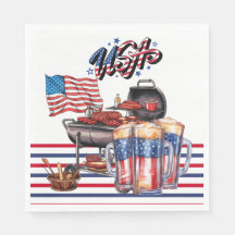 America Independence Day 4. Juli Barbecue Party