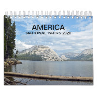 America National Parks Nature Foto Kalender 2020