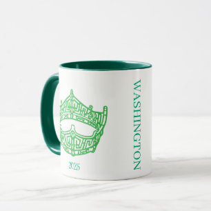 America Pageant Crown Personalisiert Name Tasse