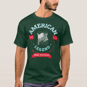 America Patriot in God We Trust T-Shirt