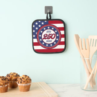 America’s 250th Birthday With USA Flag Topflappen