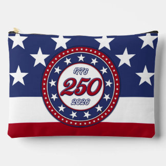 America’s 250th Birthday With USA Flag Zubehörtasche