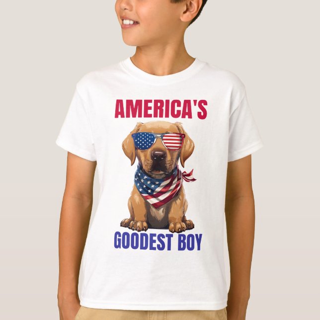 America’s Goodest Labrador T-Shirt (Vorderseite)