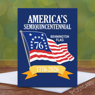 America Semiquincentennial 1776-2026 USA 250 Postkarte