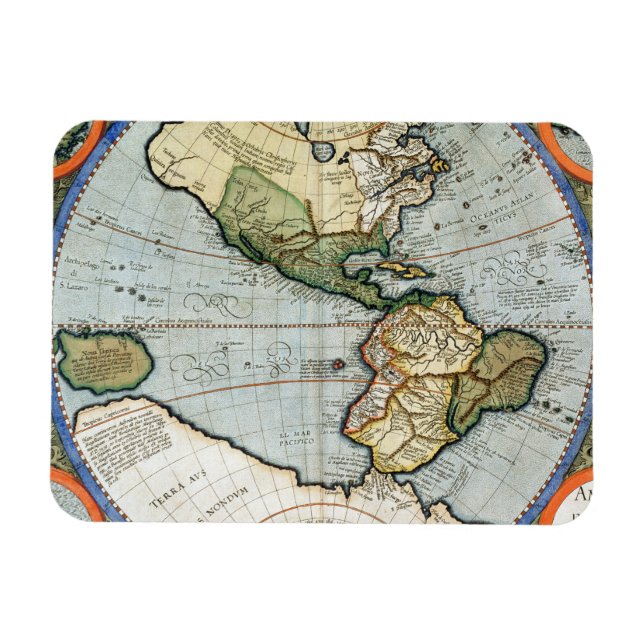 America Sive India Nova Magnet (Horizontal)