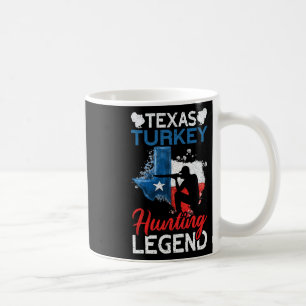 America Texas Türkei Jagd Legende Funny Turkey H Kaffeetasse