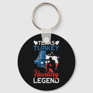 America Texas Türkei Jagd Legende Funny Turkey H Schlüsselanhänger