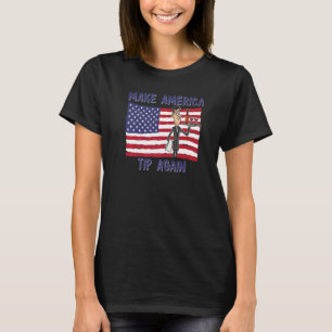 America Tipp noch einmal Restaurant Server Ober T-Shirt