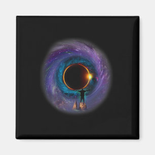 America Totality Spring 4.08.24 Total Solar Eclips Magnet