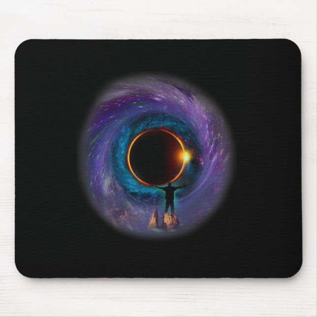 America Totality Spring 4.08.24 Total Solar Eclips Mousepad (Vorne)