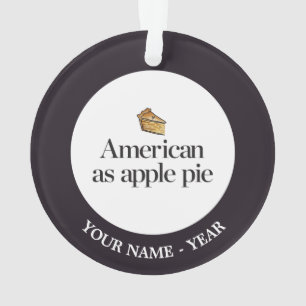 Américain comme tarte aux pommes
