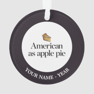 Américain comme tarte aux pommes