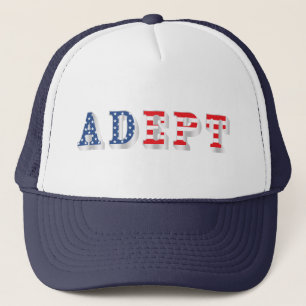 AMERICAN ADEPT - Grafikdesign Truckerkappe