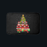 American African Christmas Santa Claus Black Girls Badematte<br><div class="desc">American African Christmas Santa Claus Black Girls</div>