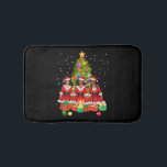 American African Christmas Santa Claus Black Girls Badematte<br><div class="desc">American African Christmas Santa Claus Black Girls</div>