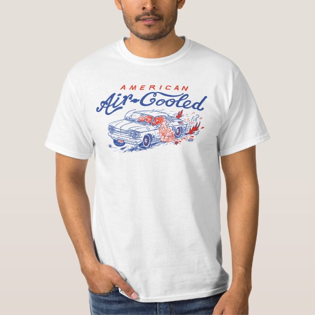 American Air Cooled Corvair Bard Beach T-Shirt (Vorderseite)