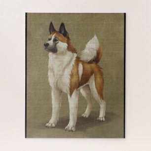 American Akita Hund aus Fairy Tale Buch 3