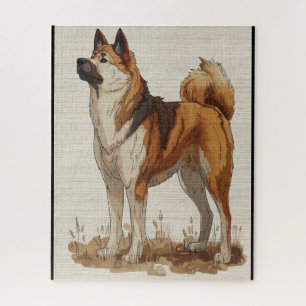 American Akita Hund aus Fairy Tale Buch 4