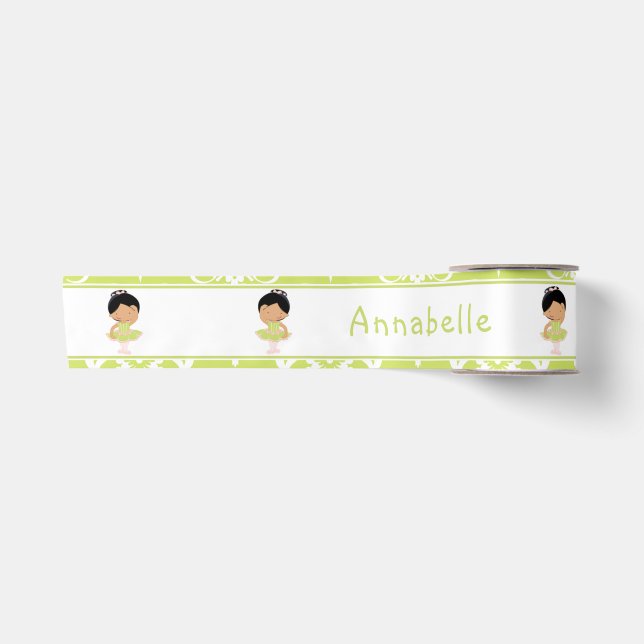 American American Ballerina-Geschenk Satinband (Vorderseite)