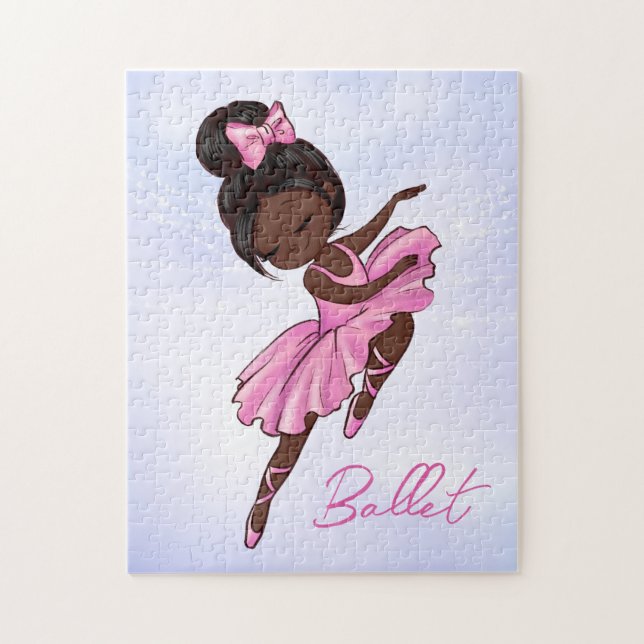 American American Ballerina Pink Tutu Ballett Tanz (Vertikal)