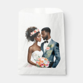 American American Bridal Couple Wedding Geschenktütchen