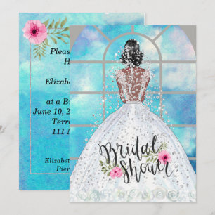American American Bridal Shower Einladung
