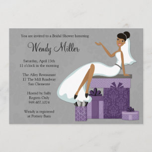 American American Bridal Shower Einladung