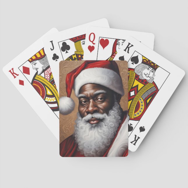 American American Santa Playing Cards Spielkarten (Rückseite)